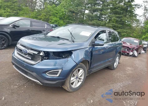 2018 Ford Edge Sel из США, поврежденный, VIN 2FMPK4J88JBB11587